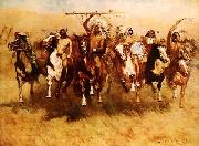 Frederick Remington Victory Dance china oil painting reproduction